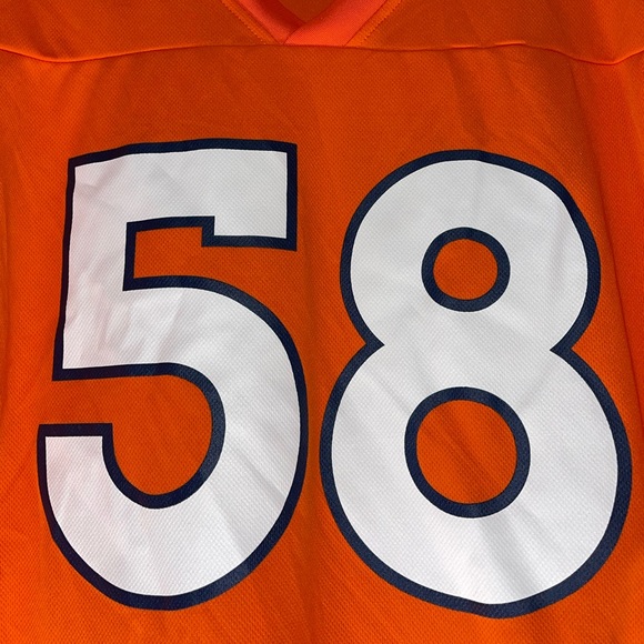 Von Miller Denver Broncos Brand New Mens L NFL Orange Jersey - Picture 3 of 12